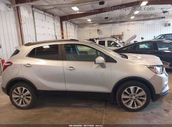 KL4CJASBXKB910951 2019 BUICK ENCORE Silver Вид задньої частини салону