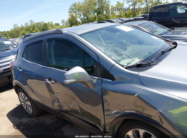 KL4CJASBXKB937082 2019 BUICK ENCORE Gray Widok wnętrza z tyłu