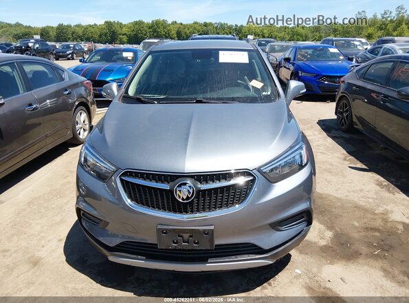 KL4CJASBXKB937082 2019 BUICK ENCORE Gray Widok zestawu wskaźników