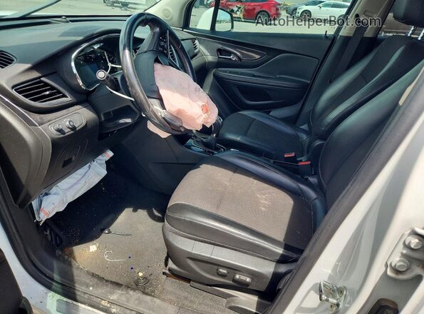 KL4CJASBXKB947319 2019 BUICK ENCORE White წინა სალონის ხედი