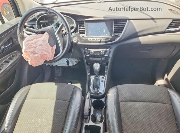KL4CJASBXKB947319 2019 BUICK ENCORE White წინა პანელის ხედი