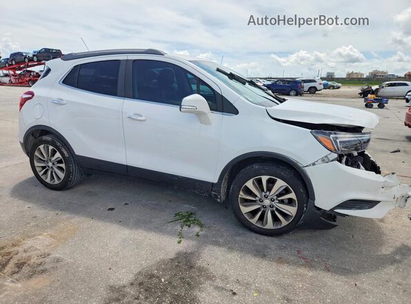 KL4CJASBXKB947319 2019 BUICK ENCORE White წინა მარჯვენა