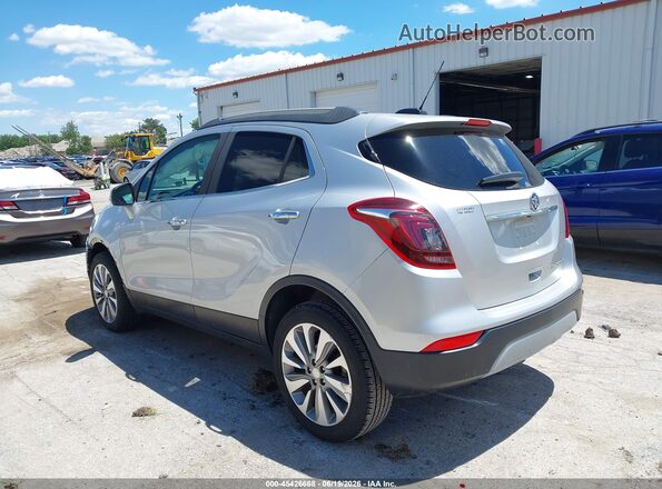 KL4CJASBXKB963147 2019 BUICK ENCORE Silver Trasero izquierdo