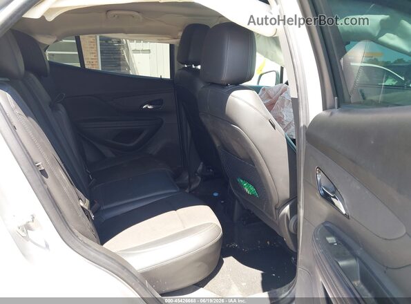 KL4CJASBXKB963147 2019 BUICK ENCORE Silver Vista de la etiqueta del VIN