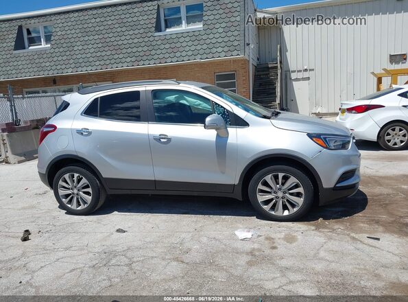 KL4CJASBXKB963147 2019 BUICK ENCORE Silver Vista interior trasera