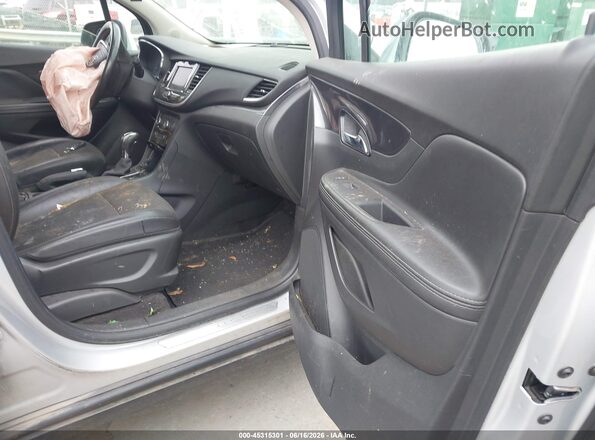 KL4CJASM6NB519155 2022 BUICK ENCORE Silver Front interior view