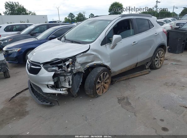 KL4CJASM6NB519155 2022 BUICK ENCORE Silver Front left