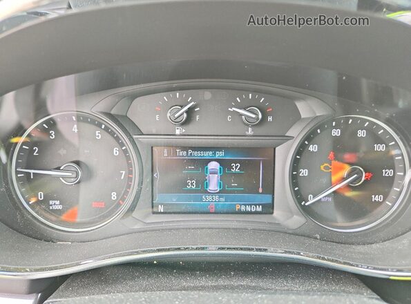 KL4CJASM7NB511355 2022 BUICK ENCORE Черный Вид щитка приборов