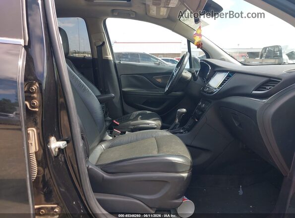 KL4CJBSB0HB053358 2017 BUICK ENCORE Black წინა სალონის ხედი
