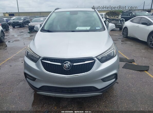 KL4CJBSB0HB175122 2017 BUICK ENCORE Silver Instrument cluster view