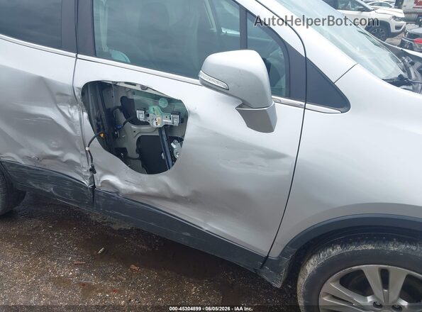KL4CJBSB0HB175122 2017 BUICK ENCORE Silver Front view
