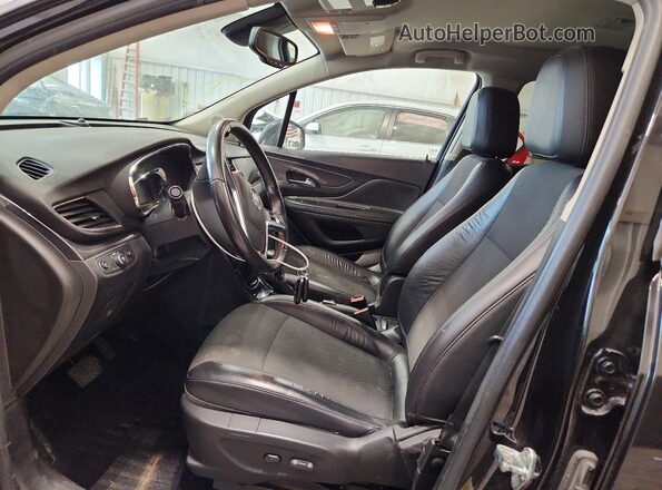 KL4CJBSB2HB227883 2017 BUICK ENCORE Black Front interior view