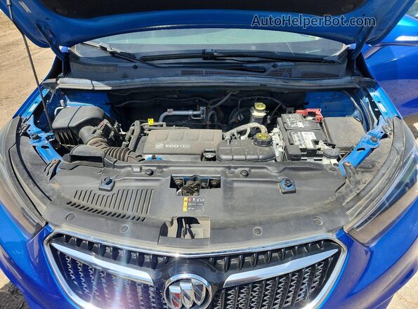 KL4CJBSB4HB001134 2017 BUICK ENCORE Blue 