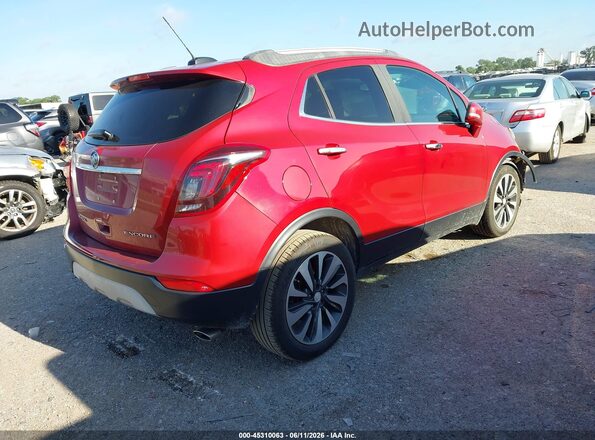 KL4CJBSB4HB126070 2017 BUICK ENCORE Burgundy უკანა მარჯვენა