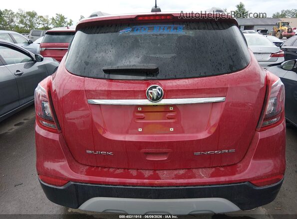 KL4CJBSB4JB621357 2018 BUICK ENCORE Red 