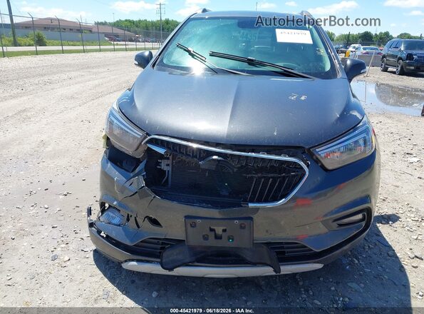 KL4CJBSB6JB646664 2018 BUICK ENCORE Серый Вид задней части салона
