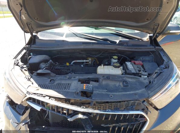KL4CJBSB6JB646664 2018 BUICK ENCORE Серый Вид сзади