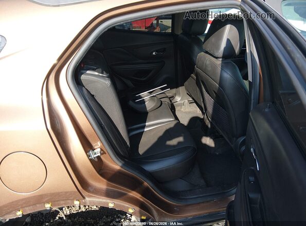 KL4CJBSBXHB035370 2017 BUICK ENCORE Brown Widok naklejki z numerem VIN