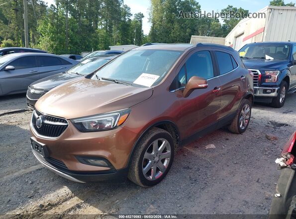 KL4CJBSBXHB044229 2017 BUICK ENCORE Dark Brown Front left