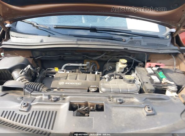 KL4CJBSBXHB044229 2017 BUICK ENCORE Dark Brown Rear view