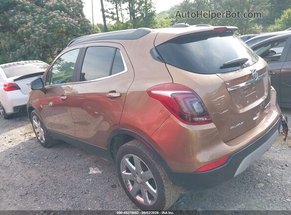 KL4CJBSBXHB044229 2017 BUICK ENCORE Dark Brown Rear interior view