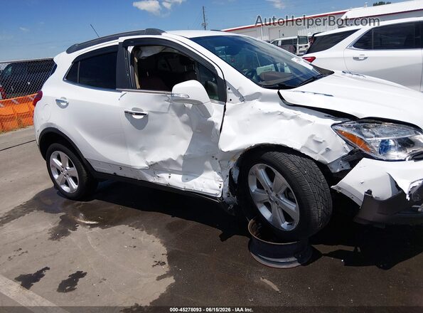 KL4CJCSB0GB531671 2016 BUICK ENCORE White Вид задньої частини салону