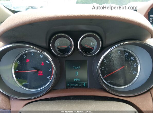 KL4CJCSB0GB531671 2016 BUICK ENCORE White Вид задніх сидінь