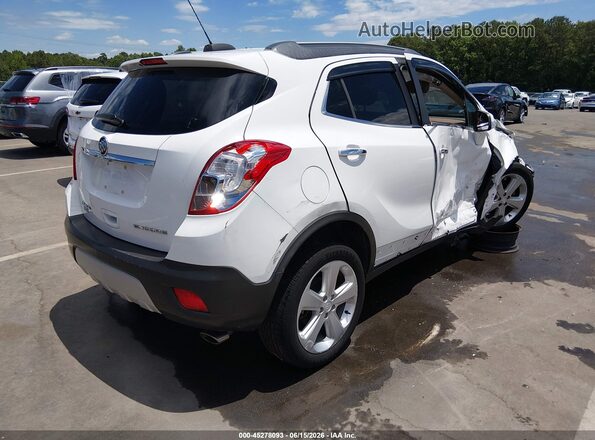 KL4CJCSB0GB531671 2016 BUICK ENCORE White Задня права чверть