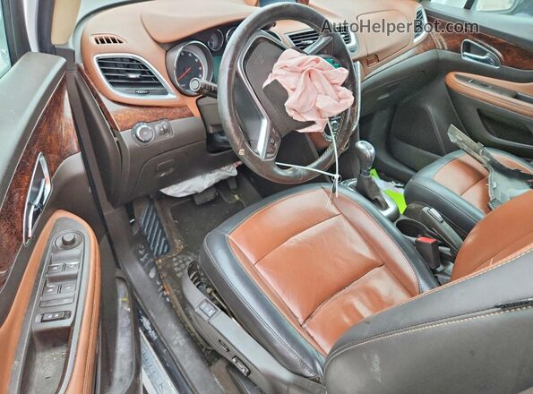 KL4CJCSB0GB546056 2016 BUICK ENCORE Белый Вид панели приборов
