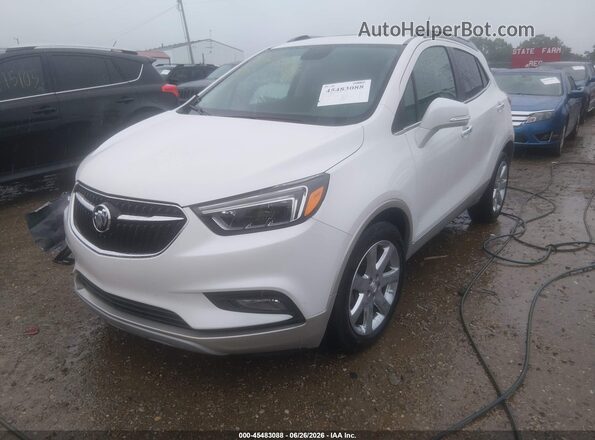 KL4CJCSB1JB517849 2018 BUICK ENCORE White Front left