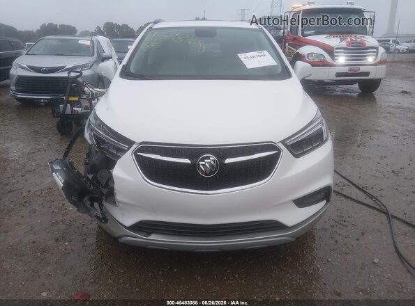 KL4CJCSB1JB517849 2018 BUICK ENCORE White Instrument cluster view