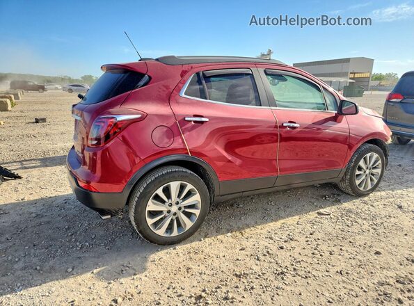 KL4CJCSB2HB023834 2017 BUICK ENCORE Красный Задняя правая четверть