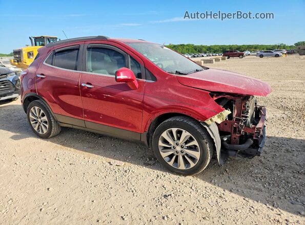 KL4CJCSB2HB023834 2017 BUICK ENCORE Красный Передняя правая четверть