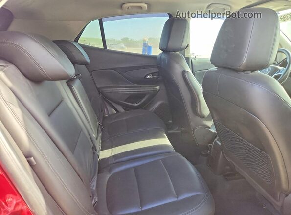 KL4CJCSB2HB023834 2017 BUICK ENCORE Красный Вид задней части салона