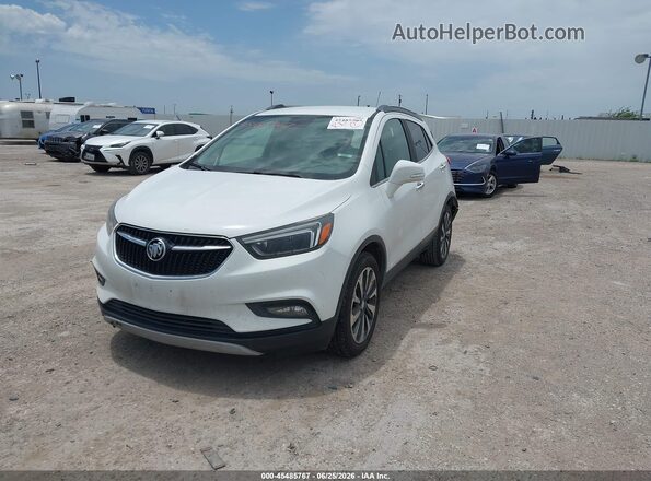 KL4CJCSB2HB054209 2017 BUICK ENCORE Белый Передняя левая четверть