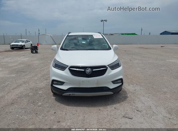 KL4CJCSB2HB054209 2017 BUICK ENCORE Белый Вид щитка приборов