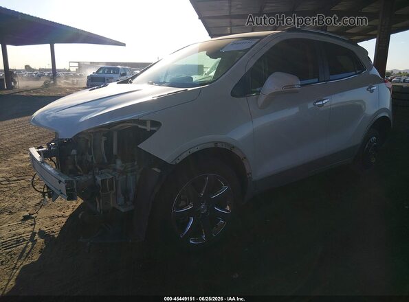 KL4CJCSB3GB725577 2016 BUICK ENCORE Белый Передняя левая четверть