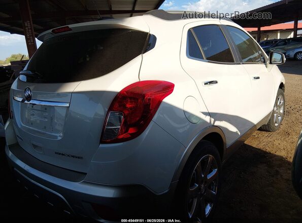 KL4CJCSB3GB725577 2016 BUICK ENCORE Белый Задняя правая четверть
