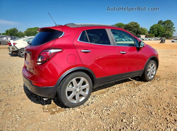 KL4CJCSB3JB609254 2018 BUICK ENCORE Red Trasero derecho
