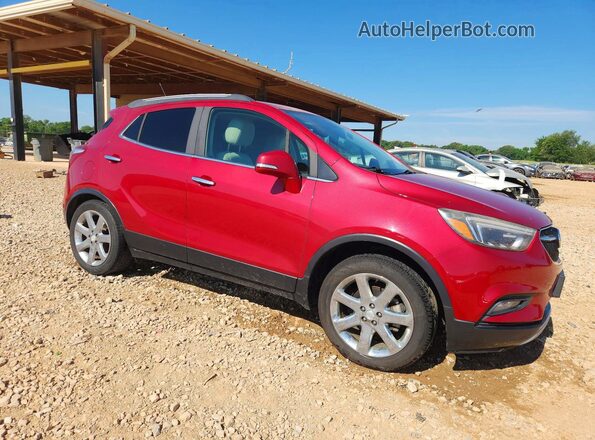 KL4CJCSB3JB609254 2018 BUICK ENCORE Red Delantero derecho