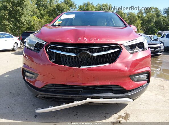 KL4CJCSB4HB000698 2017 BUICK ENCORE Red წინა ხედი