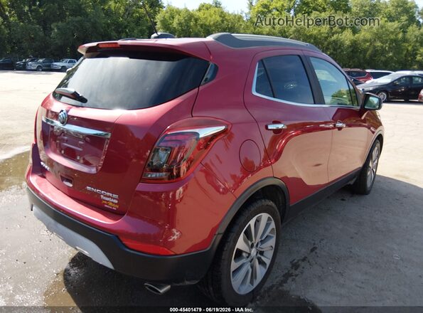 KL4CJCSB4HB000698 2017 BUICK ENCORE Red უკანა მარჯვენა
