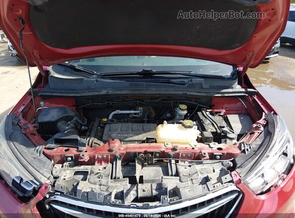 KL4CJCSB4HB000698 2017 BUICK ENCORE Red უკანა ხედი