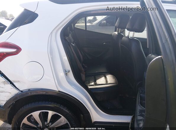 KL4CJCSB4HB189224 2017 BUICK ENCORE White VIN კოდის სტიკერის ხედი