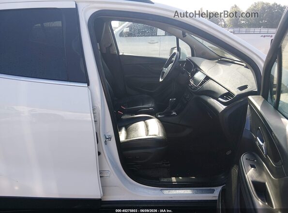 KL4CJCSB4HB189224 2017 BUICK ENCORE White წინა სალონის ხედი
