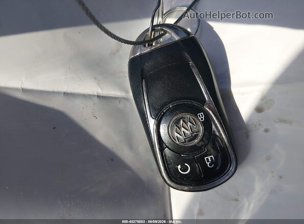 KL4CJCSB4HB189224 2017 BUICK ENCORE White წინა პანელის ხედი