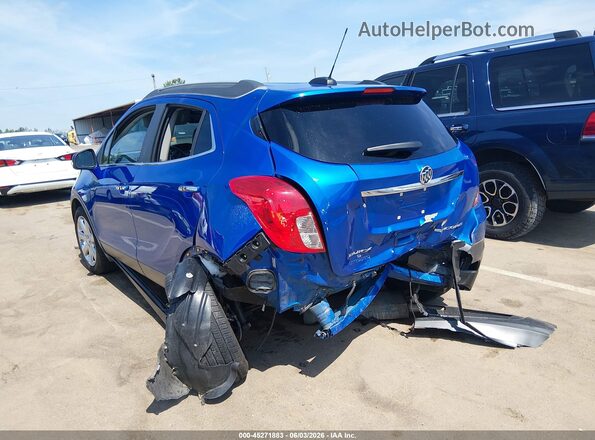 KL4CJCSB5GB633192 2016 BUICK ENCORE Blue Front view