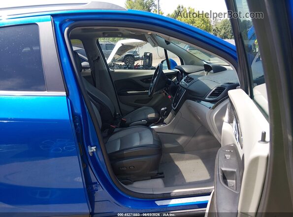 KL4CJCSB5GB633192 2016 BUICK ENCORE Blue Front interior view