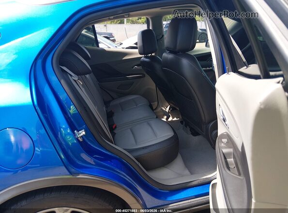 KL4CJCSB5GB633192 2016 BUICK ENCORE Blue VIN sticker view