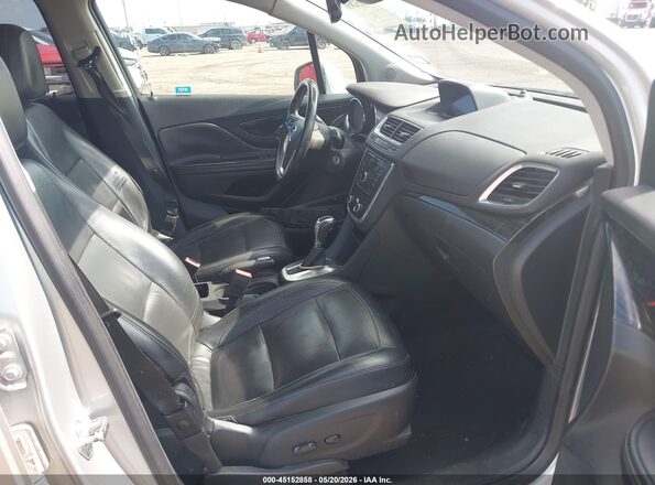 KL4CJCSB6GB577778 2016 BUICK ENCORE Silver Front interior view